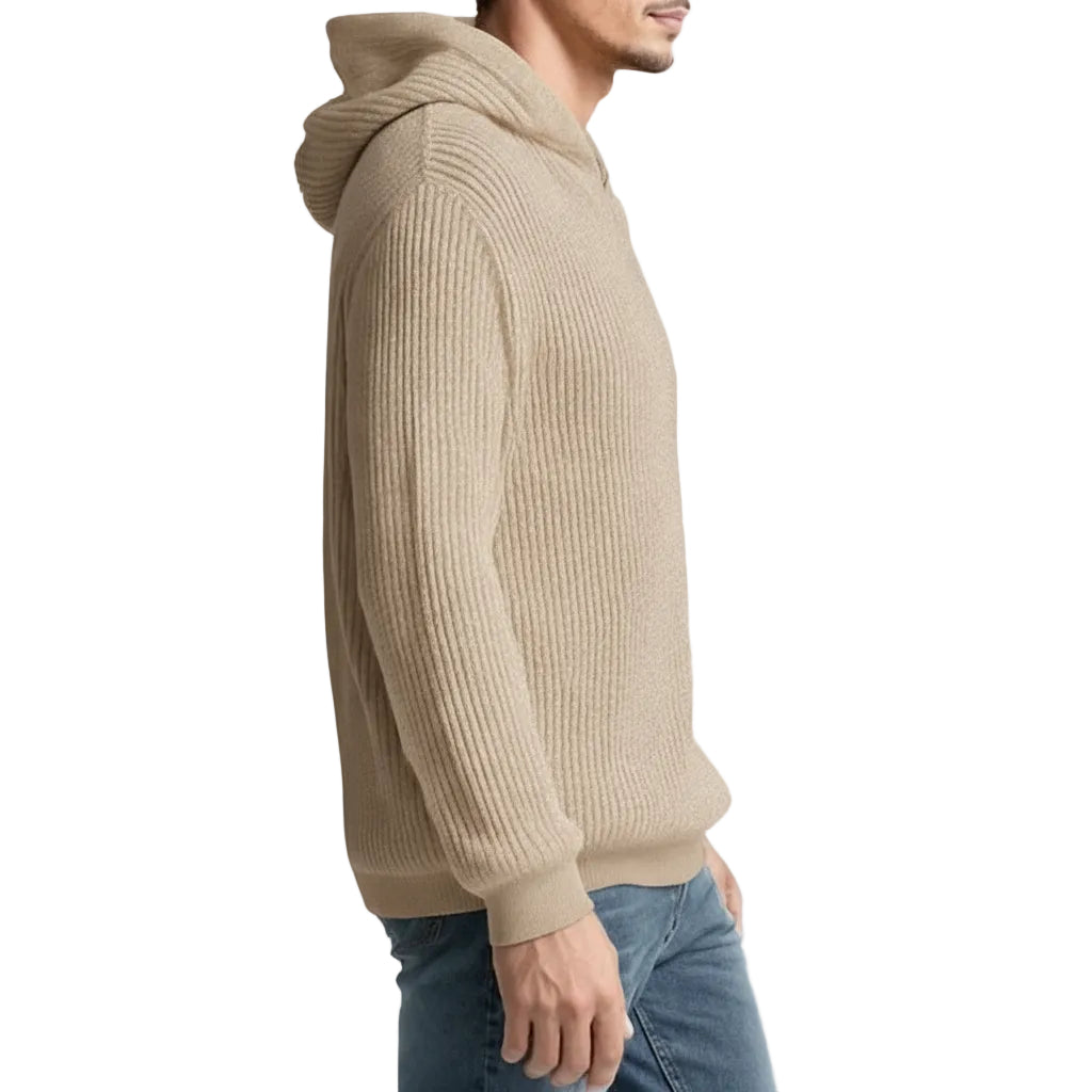 Herren Hoodie Rundhals Langarm Lockerer Schnitt