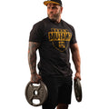 Herren T-Shirt Kurzarm Rundhals Schmale Passform